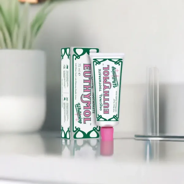 Euthymol Whitening Toothpaste - Whitening Double Action, Freshens Breath, Prevents Gingivitis, 75ml - Image 2