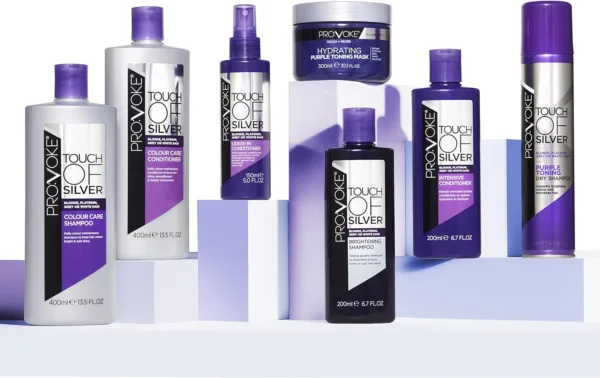 PROVOKE Touch Of Silver Colour Care Shampoo 1 L, Daily Colour Protect Shampoo, Prolongs Colour and Adds Shine - Image 6