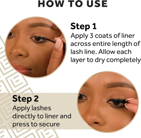 Eylure Luxe Pro Magnetic No. 007 False Lashes - Image 6
