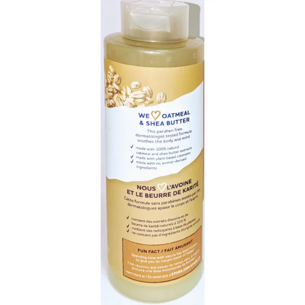 St. Ives Soothing Body Wash | Moisturizing Cleanser | Oatmeal & Shea Butter, Plant-Based, 473ml - Image 3