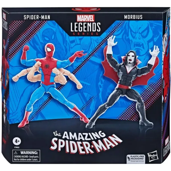 Hasbro The Amazing Spider-Man Marvel Legends Pack - 2 Figurines: Spider-Man & Morbius, 15 cm, Officially Licensed - Image 3