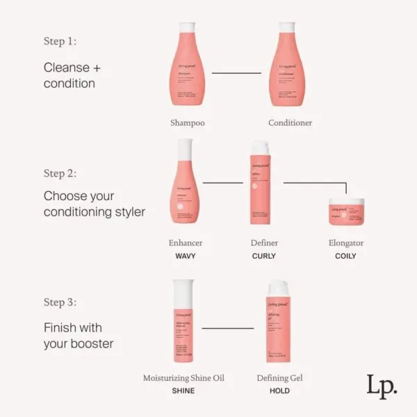 Living Proof Curl Haircare Conditioner | Vegan, Paraben-Free | 355ml | Enhances Natural Curl Pattern - Image 2