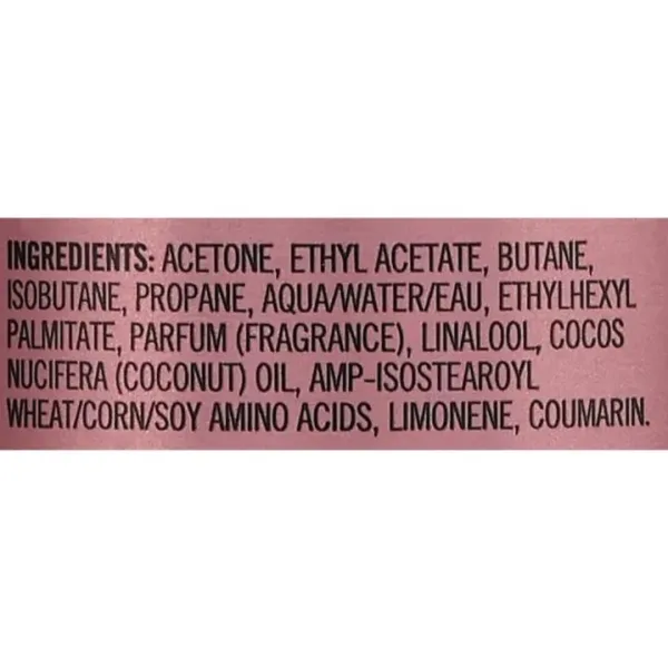 Elegant Touch ingredients