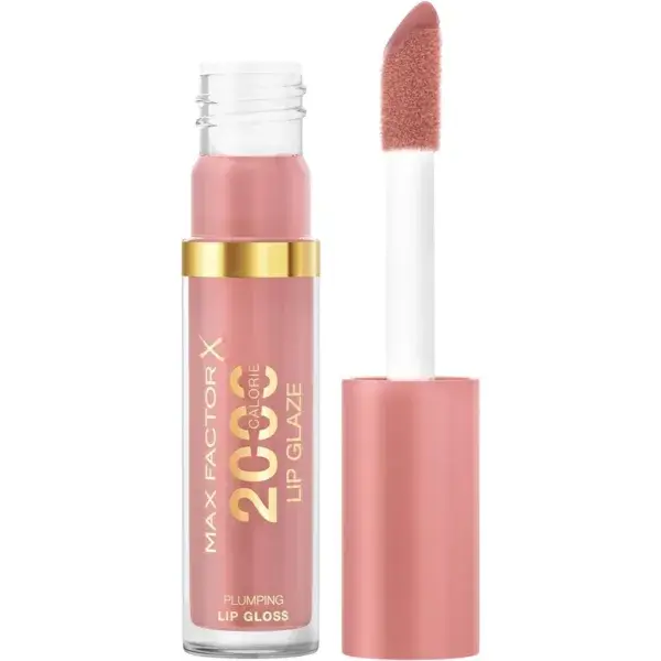 Max Factor 2000 Calorie Lip Glaze | Full Shine Lip Gloss | Berry Sorbet | Vegan | 8ml