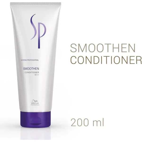 Wella SP Smoothen Conditioner 200ml | Wella Professionals | Avocado Scent | Anti-Frizz, Softening for Curly Hair - Image 5