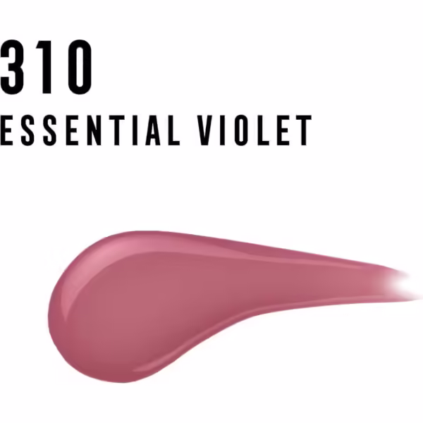 Max Factor Lipfinity | 310 Essential Violet | Long-Wearing Glossy Finish | 4 g