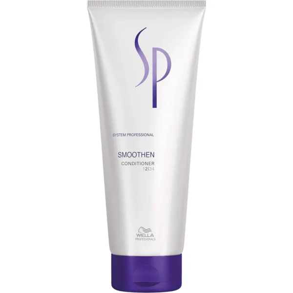 Wella SP Smoothen Conditioner 200ml | Wella Professionals | Avocado Scent | Anti-Frizz, Softening for Curly Hair