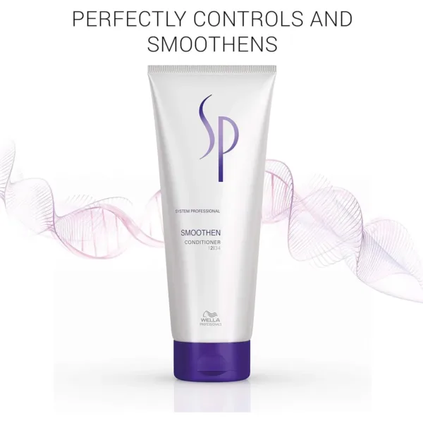 Wella SP Smoothen Conditioner 200ml | Wella Professionals | Avocado Scent | Anti-Frizz, Softening for Curly Hair - Image 4