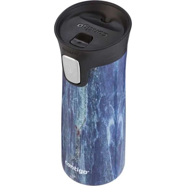 Contigo Pinnacle Autoseal Travel Mug - Blueslate, Stainless Steel, Leakproof, 420ml, Durable, BPA-Free Lid - Image 8