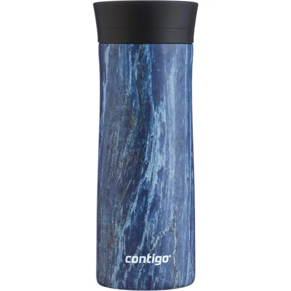 Contigo Pinnacle Autoseal Travel Mug - Blueslate, Stainless Steel, Leakproof, 420ml, Durable, BPA-Free Lid - Image 10