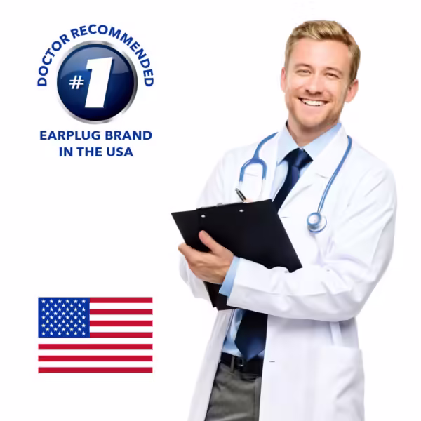 Mack's Flightguard Airplane Earplugs | 26dB NRR | Pressure Relief & Noise Reduction | Blue | 2 Count | Comfortable Travel Ear Protection - Image 5