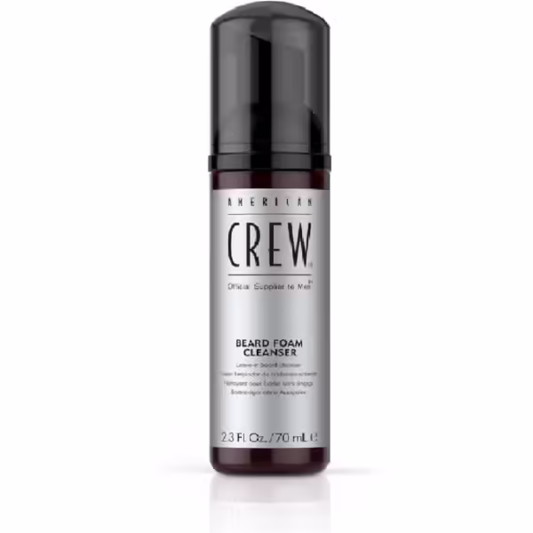 American Crew Beard Foam Cleanser 70ml | Cleanses, Deodorizes & Conditions | Quick Absorbing | Gluten-Free | Unscented