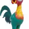 Disney Moana Squeeze and Scream Heihei Toy | 12” Tall | Soft Plastic | Screaming Sound | Fun Gift for Kids Ages 3+ - Image 4
