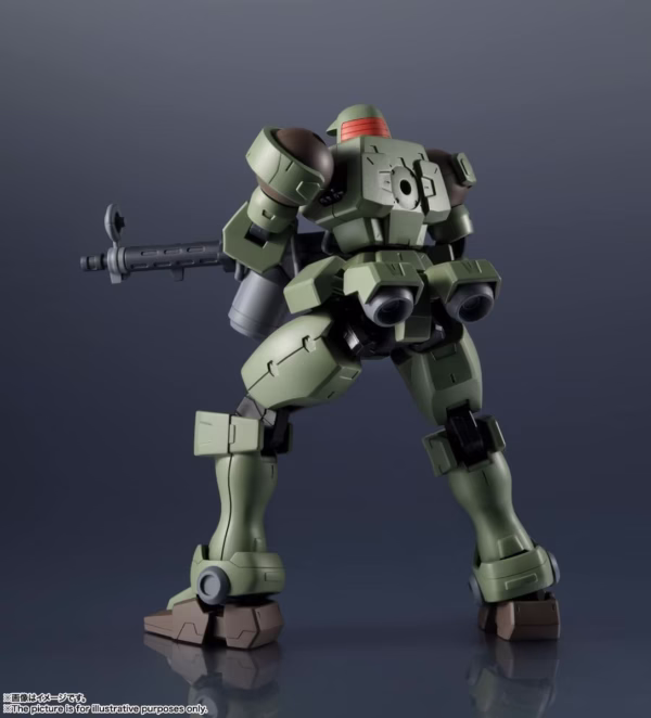 Gundam Universe OZ-06MS Leo | Mobile Suit Gundam Wing | Action Figure | Sturdy Design | Tamashii Stage Connector - Image 3