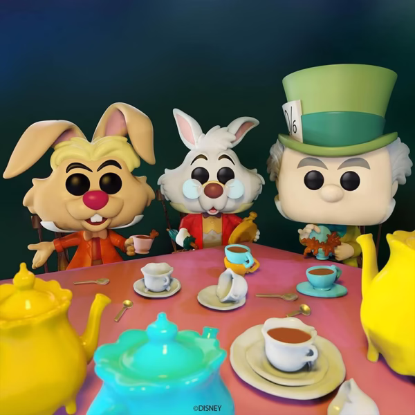 Funko POP! Disney: Alice 70th – White Rabbit with Watch | Alice in Wonderland | Collectible Vinyl Figure | Official Merchandise - Image 2