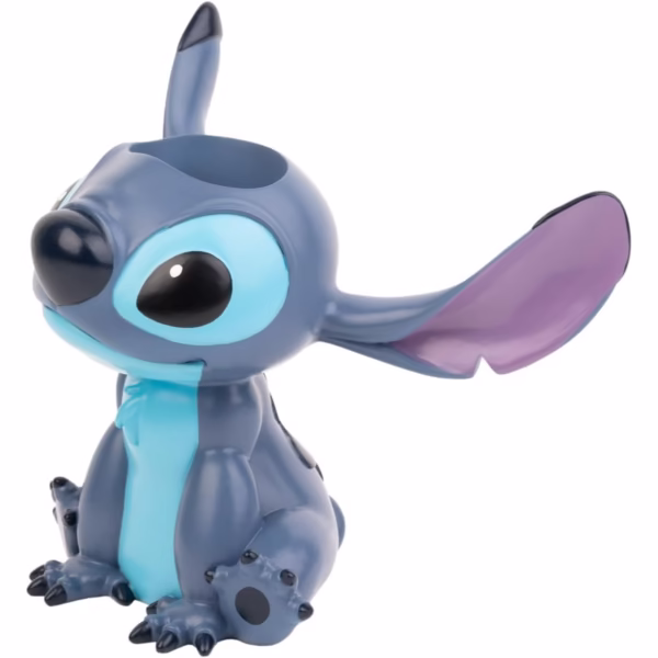 Disney Stitch Pen Holder | Grupo Erik | Lilo & Stitch Desk Organizer | Resin, Hand-Painted | Pencil Pot for Kids & Adults | Official Disney Gift - Image 7