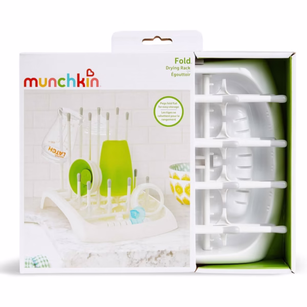 Munchkin Deluxe Bottle Drying Rack | Munchkin | Bottle and Accessory Organizer | Compact, Easy-to-Clean, with Water Reservoir - Image 7