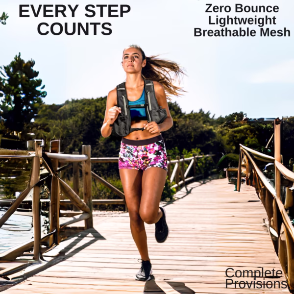 5L Running Vest & 2L Hydration Bladder | Lightweight & Adjustable Fit for Women/Men - Image 2