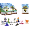 Jada Toys Minecraft Figure (1 Piece in Mystery Blind Bag) - 1 of 13 Detailed Nano Collectible Metal Figures for Fans and Children from 3 Years, Wave 5, Random Selection, Each Approx. 4 cm