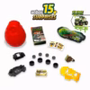 Dickie Toys Motori Mutants - Surprise - 1 Collector Car to Assemble (8.5cm) with 20g Slime and Collection Sheet - 1 Rare Car Possible - Multi Coloured