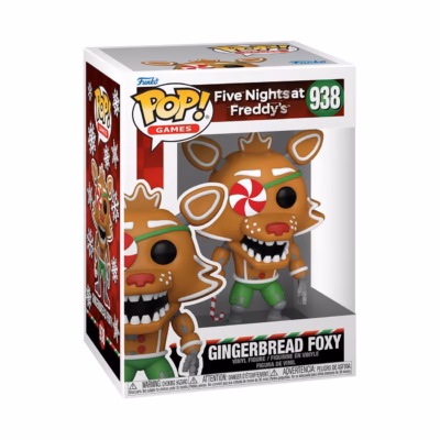 Funko Pop! Games: Five Nights At Freddy's (FNAF) - Gingerbread Foxy - Collectable Vinyl Figure - Gift Idea - Official Merchandise - Toys for Kids & Adults