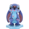 Cableguys Minis Loved Up Stitch Phone Stand & Earbuds Holder - Novelty Phone Stand for Desk and Bedside, In Ear Headphone Holder for Smartphone & Small Devices, Cute Desk Decor and Accessories