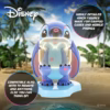 Cableguys Minis Loved Up Stitch Phone Stand & Earbuds Holder - Novelty Phone Stand for Desk and Bedside, In Ear Headphone Holder for Smartphone & Small Devices, Cute Desk Decor and Accessories
