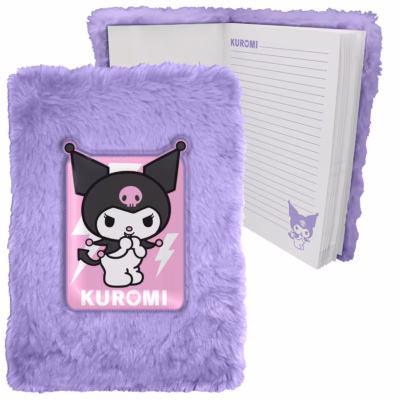 KIDS EUROSWAN SL KUROMI PLUSH NOTEBOOK