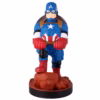Cableguys - Marvel Avengers Captain America Gaming Accessories Holder & Phone Holder for Most Controller (Xbox, Play Station, Nintendo Switch) & Phone