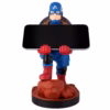 Cableguys - Marvel Avengers Captain America Gaming Accessories Holder & Phone Holder for Most Controller (Xbox, Play Station, Nintendo Switch) & Phone