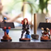 Cableguys - Marvel Avengers Captain America Gaming Accessories Holder & Phone Holder for Most Controller (Xbox, Play Station, Nintendo Switch) & Phone