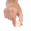 Squishalongs 2520081 Clip 1" Pack of 3