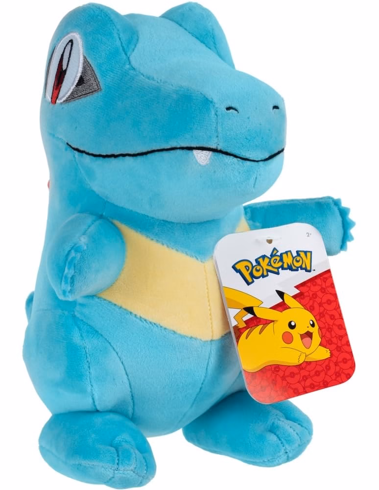 Pokémon 8" Totodile Plush - Officially Licensed Pokémon Plush Toy