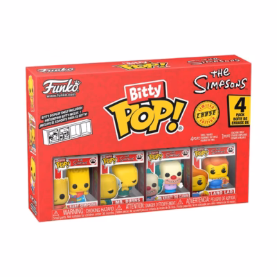 Funko Bitty POP! 4 Pack: The Simpsons - Bart & More