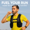 5L Running Hydration Vest & 2L Water Bladder for Women & Men | Lightweight & Adjustable Fit | Reflective Strips, Phone, Accessories & Water Bottle Holders | Zip Pockets | Water Proof | Black Bag