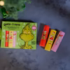 Dr.PAWPAW x The Grinch Lip Balm Gift Set 3 x 4g with Pouch, Original Peach Pink and Ultimate Red Balms, Pawpaw Infused Hydrating and Tinted Lip Care, Vegan Gift Set