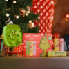 Dr.PAWPAW x The Grinch Lip Balm Gift Set 3 x 4g with Pouch, Original Peach Pink and Ultimate Red Balms, Pawpaw Infused Hydrating and Tinted Lip Care, Vegan Gift Set
