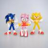 Comansi, Amy Rose Sonic Figure, Sonic the Hedgehog Collection, Plastic Hand-Painted Toys, Non-Articulated Display, Perfect for Kids and Cake Topper Party Decorations, Birthday Gift, 9 Cm